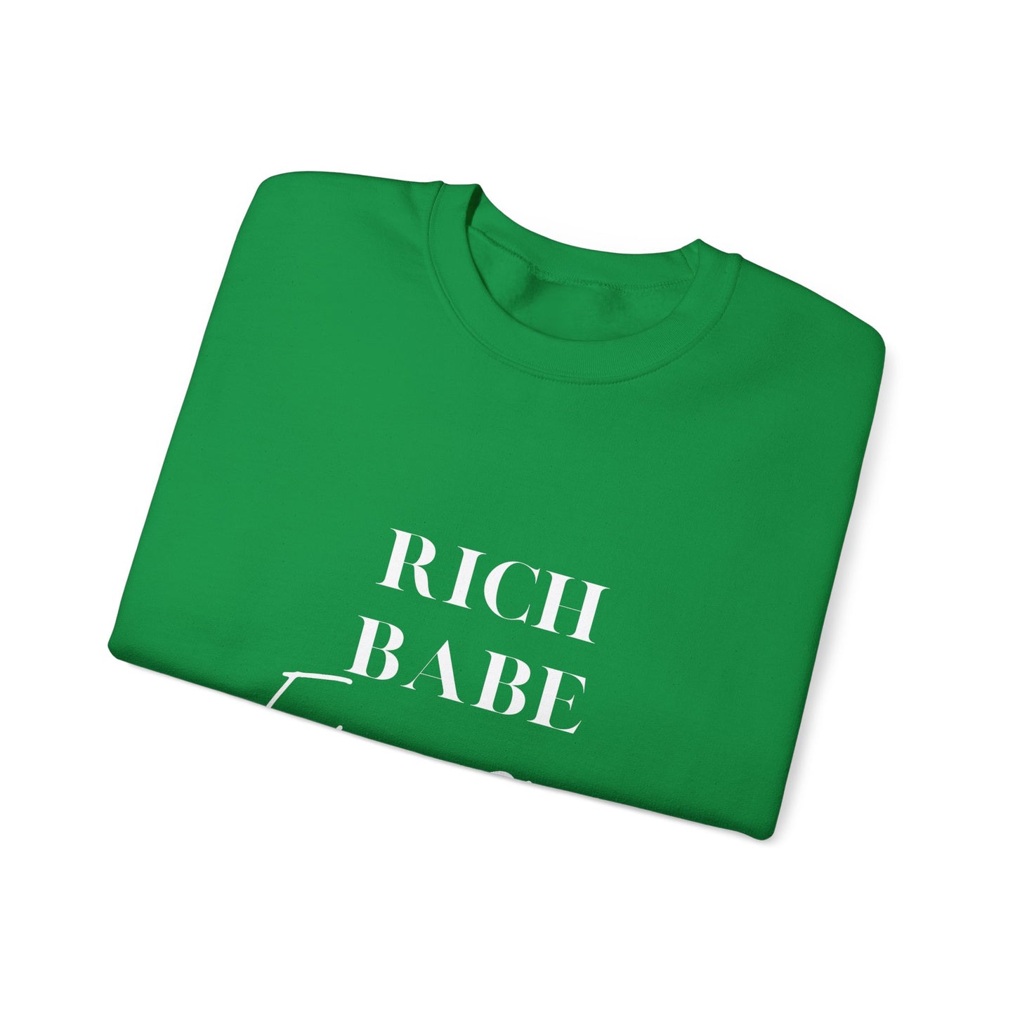 Rich Babe energy sweater funny gift for her bestie gift galentine sweater funny Valentine's sweater gift for him entrepreneur gift birthday