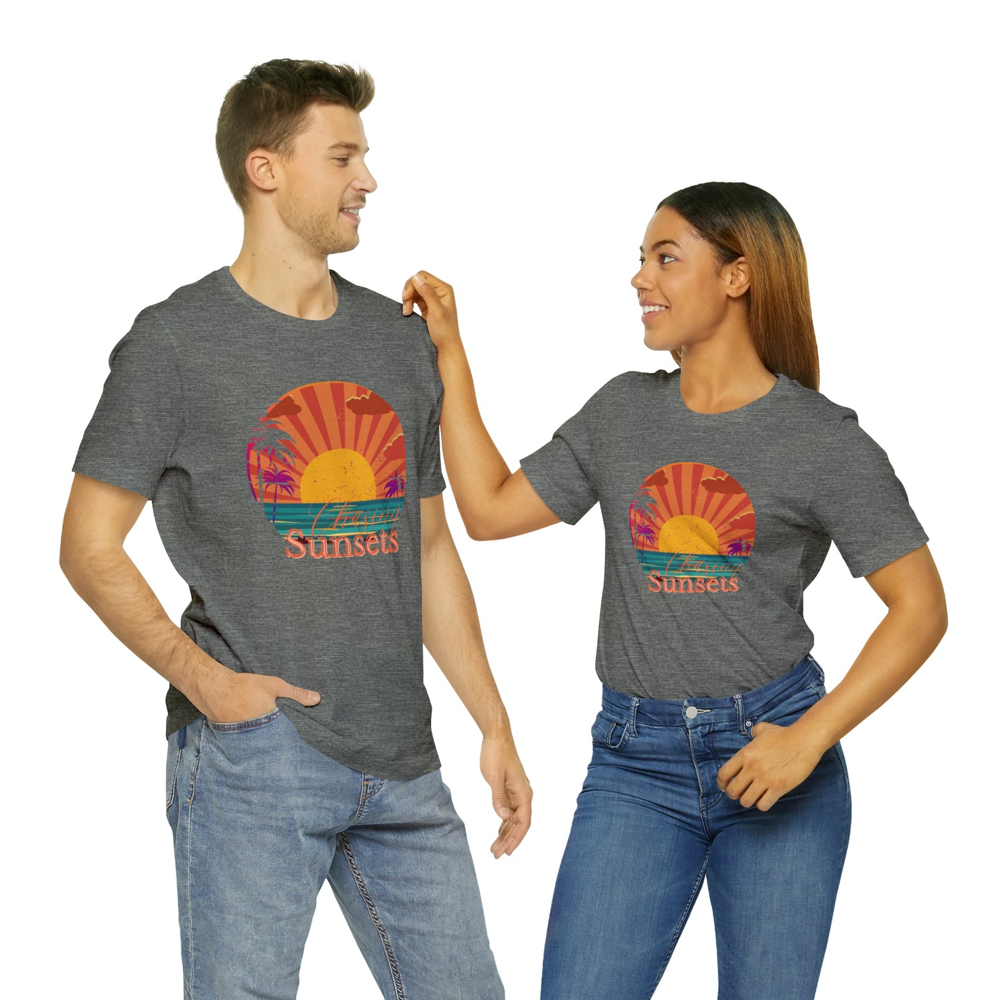 Chasing Sunsets shirt Adventurer shirt Good vibes only T shirt gift for her gift for him vacation shirt best friend