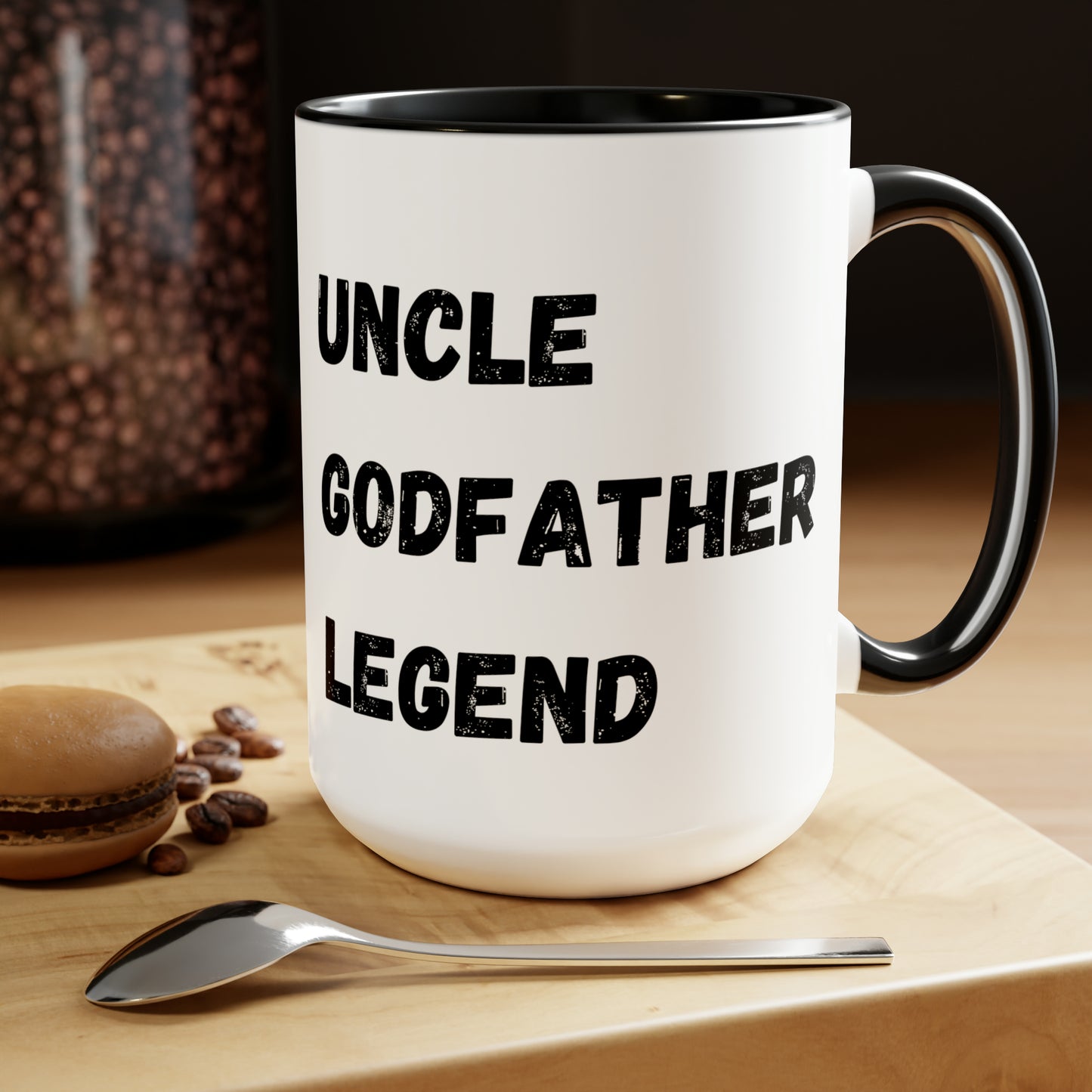 Uncle godfather mug the man the myth the legend mug Daddy mug love you dad gift Coffee Mug gift heart mug gift for her Mug Coffee tea