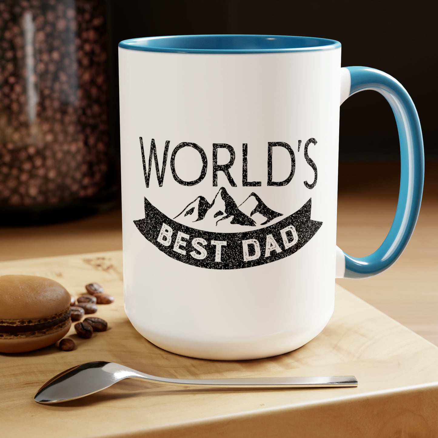 World's best dad mug love you dad sister gift Coffee Mug pregnancy reveal gift heart mug gift for her Mug wife Coffee tea 15oz