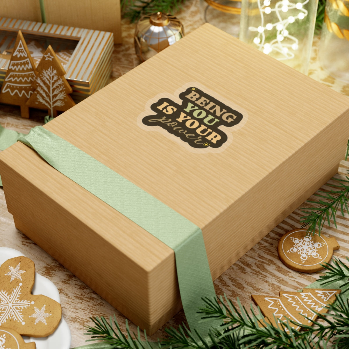 Being you is your power sticker awesome sticker Motivational sticker authenticself Motivating entrepreneur girlboss