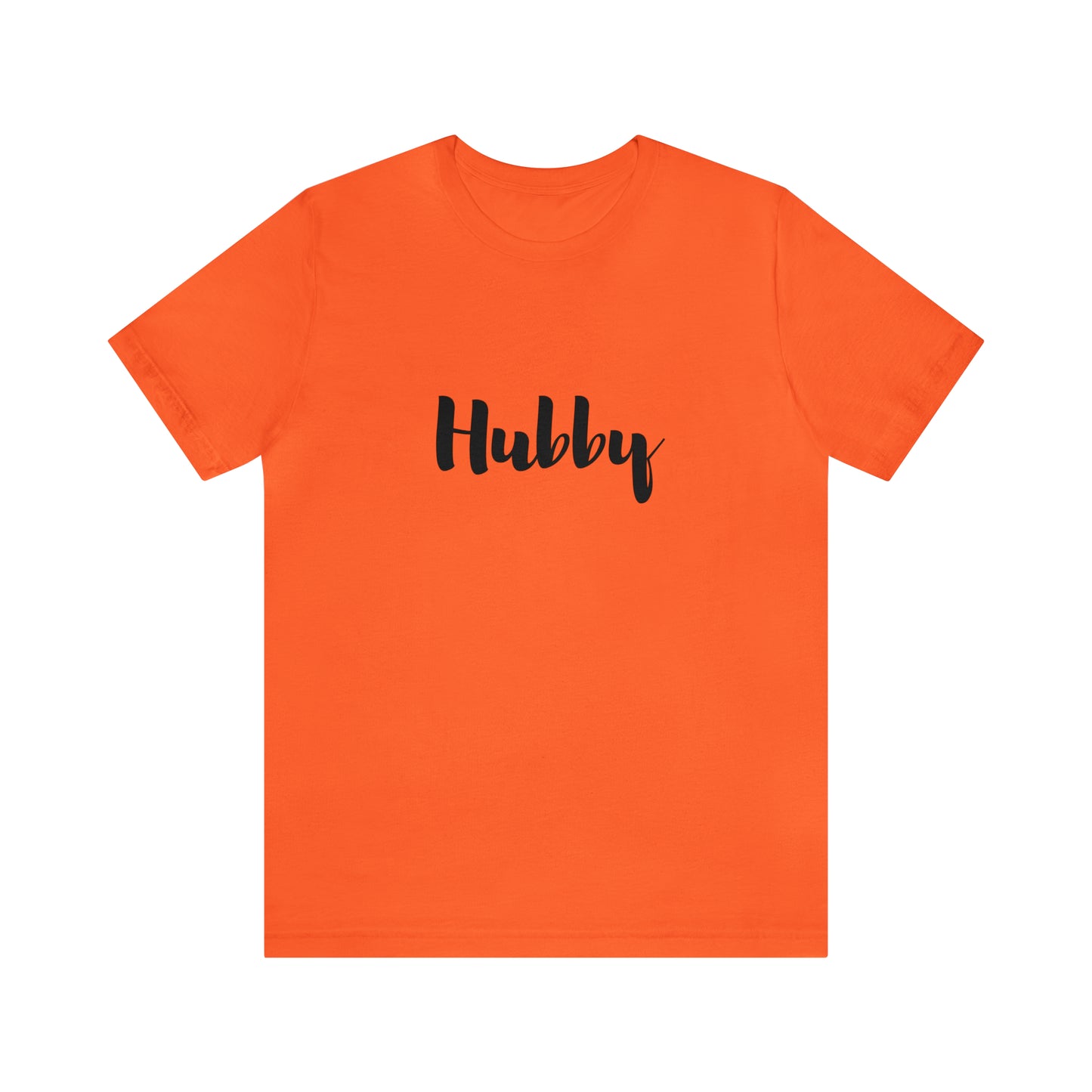 Hubby unisex T-shirt, bride groom attire, bridal party shirts, shower gift,Fathers Day Gift, Dad shirt, Husband birthday,