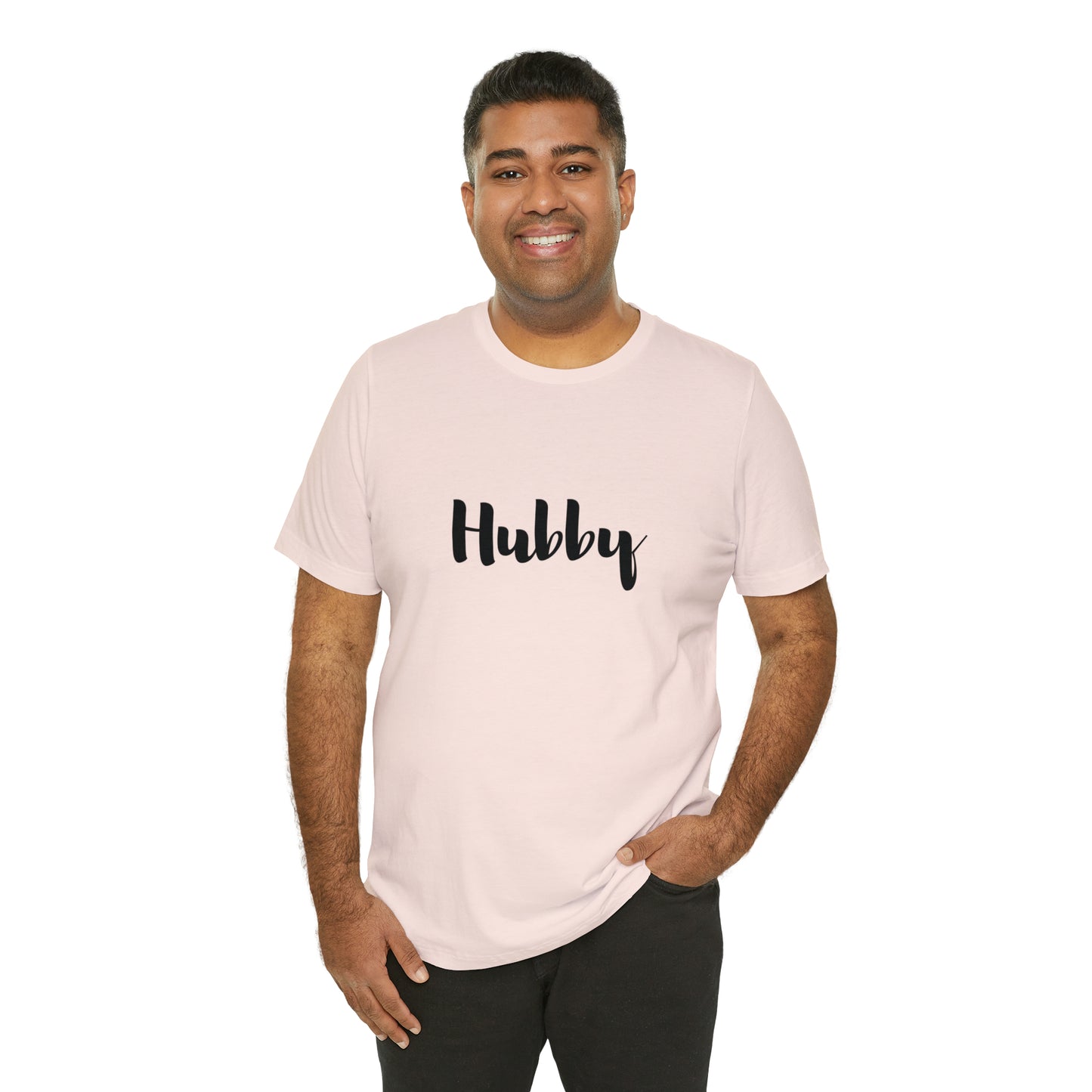Hubby unisex T-shirt, bride groom attire, bridal party shirts, shower gift,Fathers Day Gift, Dad shirt, Husband birthday,