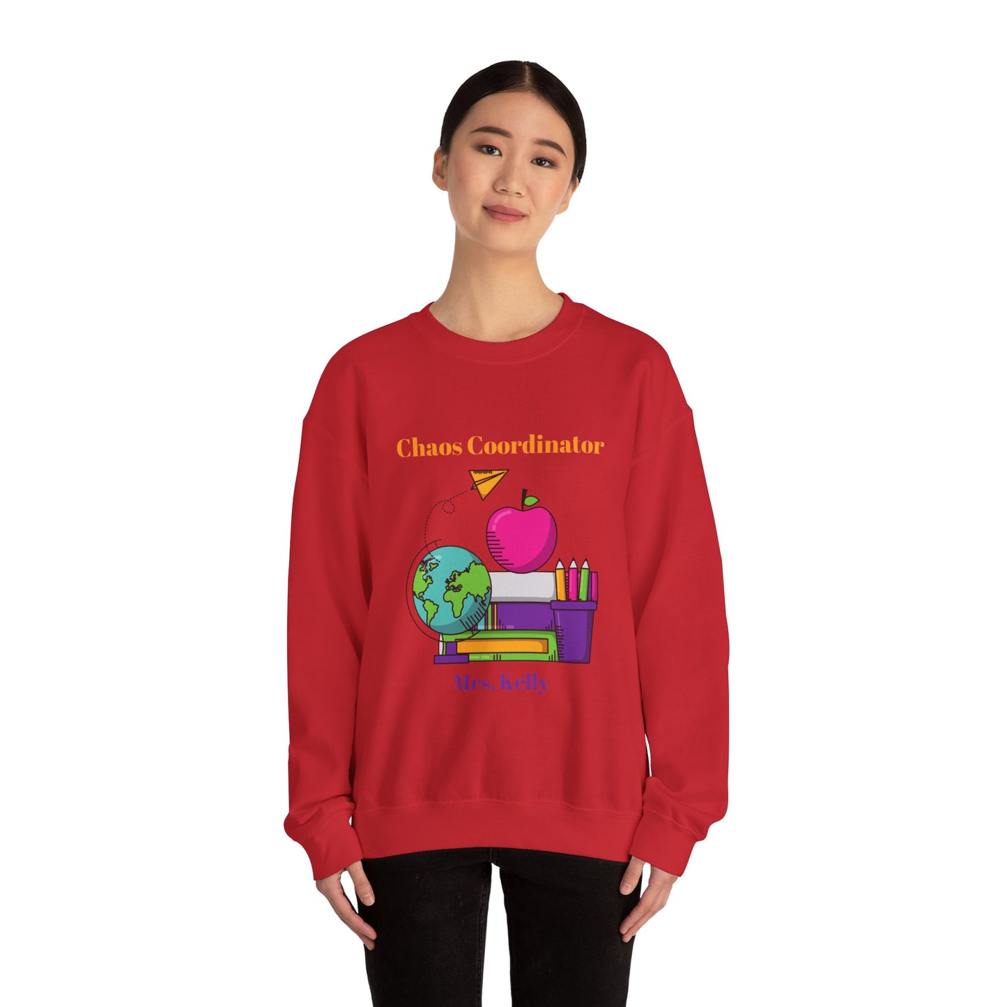 Chaos coordinator sweater Teacher shirt love motivate sweater gift for her teacher sweater custom sweater Valentine's sweater gift for him