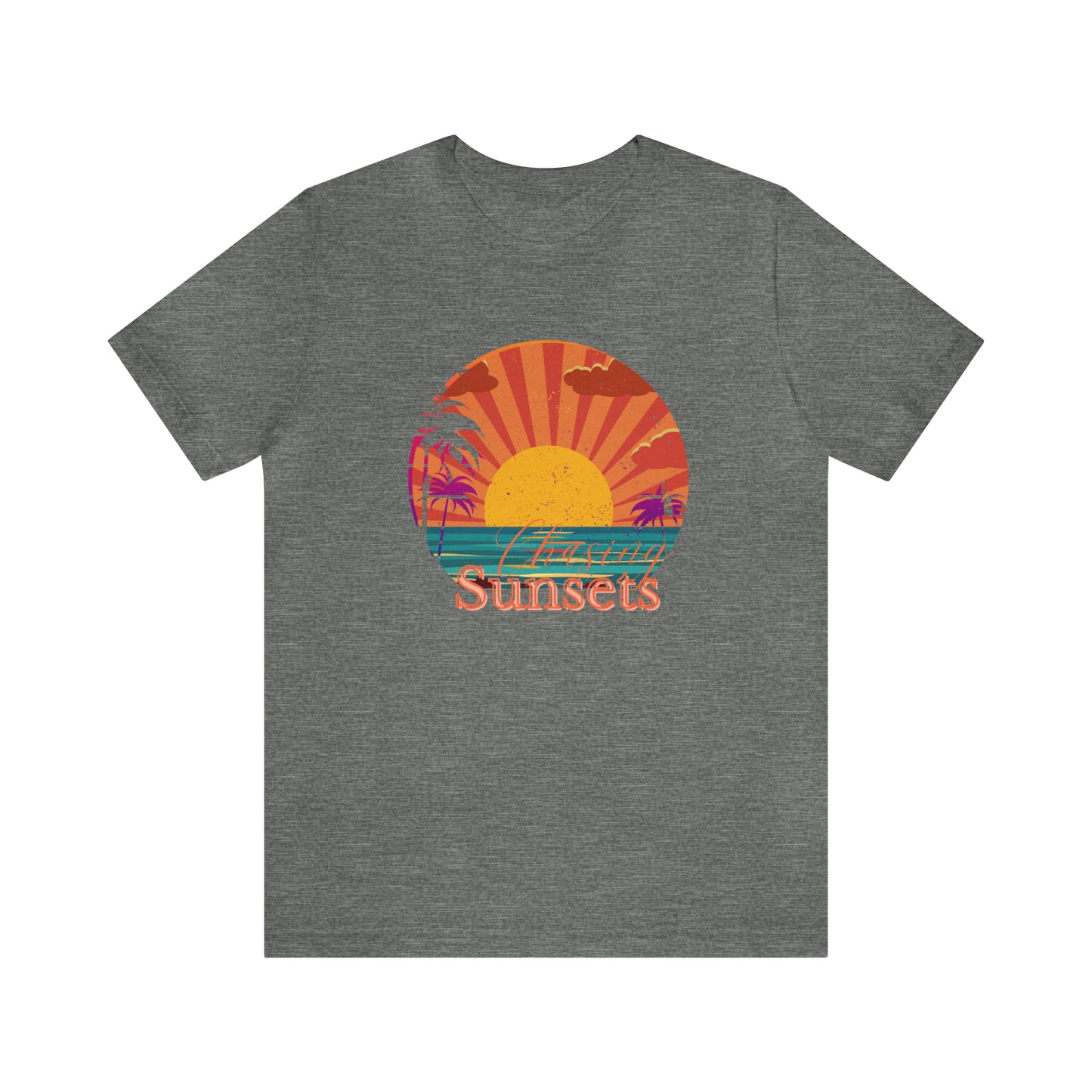 Chasing Sunsets shirt Adventurer shirt Good vibes only T shirt gift for her gift for him vacation shirt best friend