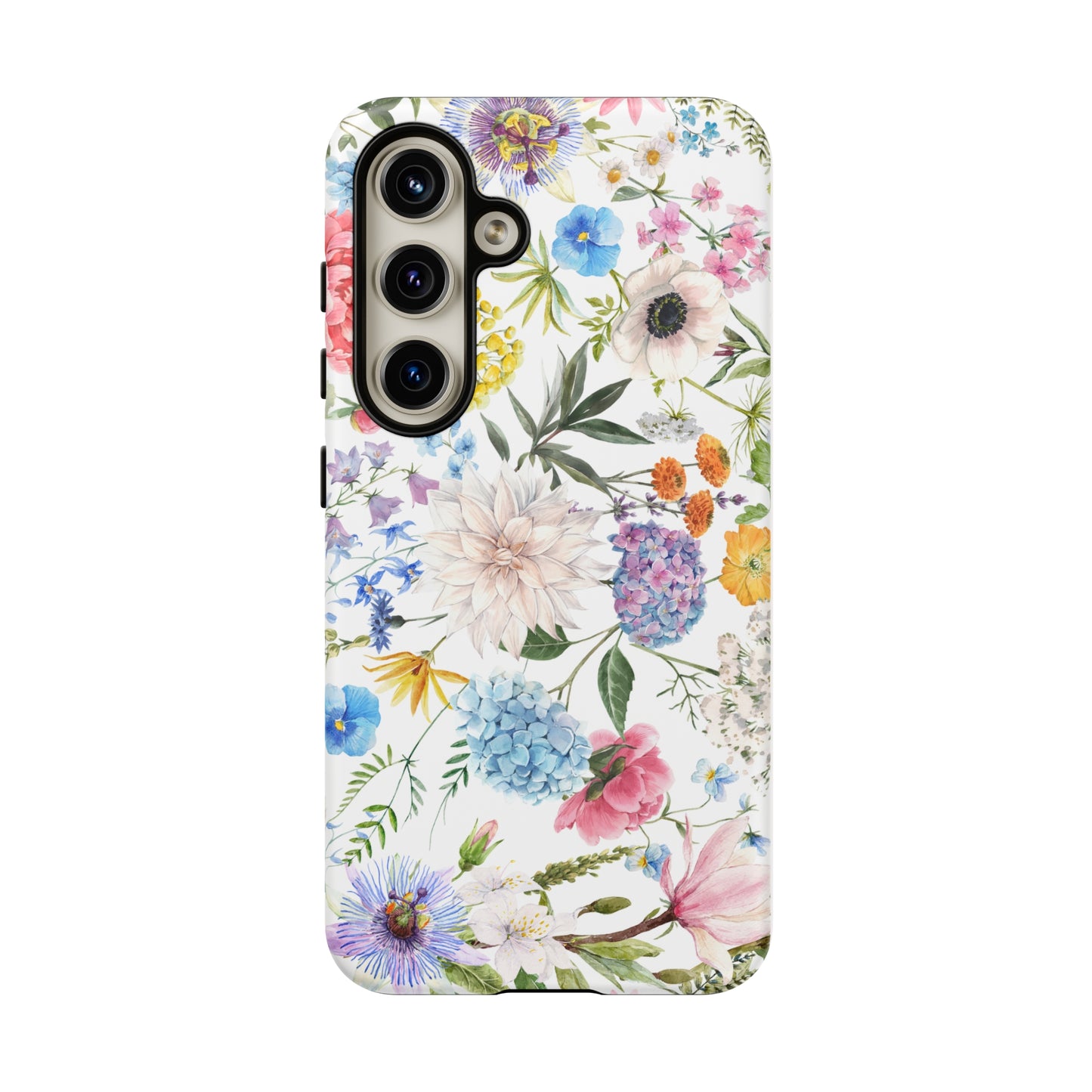Floral phone case mother's day gift best friend gift for her gift for him flower cell phone cases Tough Cases