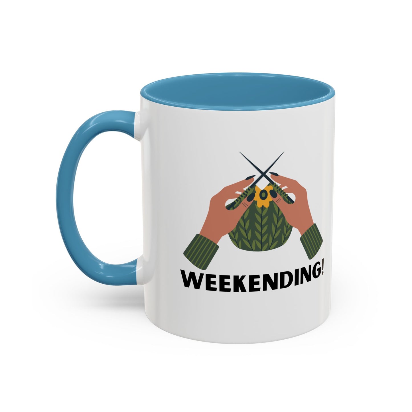 Knitting weekending mug coffee lover weekending vibes mug Coffee Mug swift Funny Coffee Cup Cat Lady Gift Cat Lover Gift Cat Mom christmas