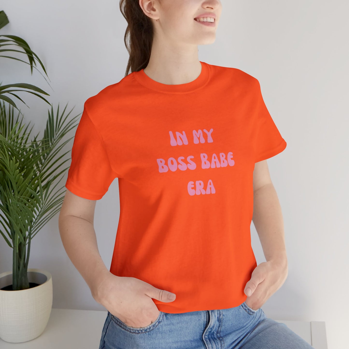 In my boss babe era shirt gift for her gift for boss for wife aesthetic entrepreneur gifts for best friend vacation shirt wife husband
