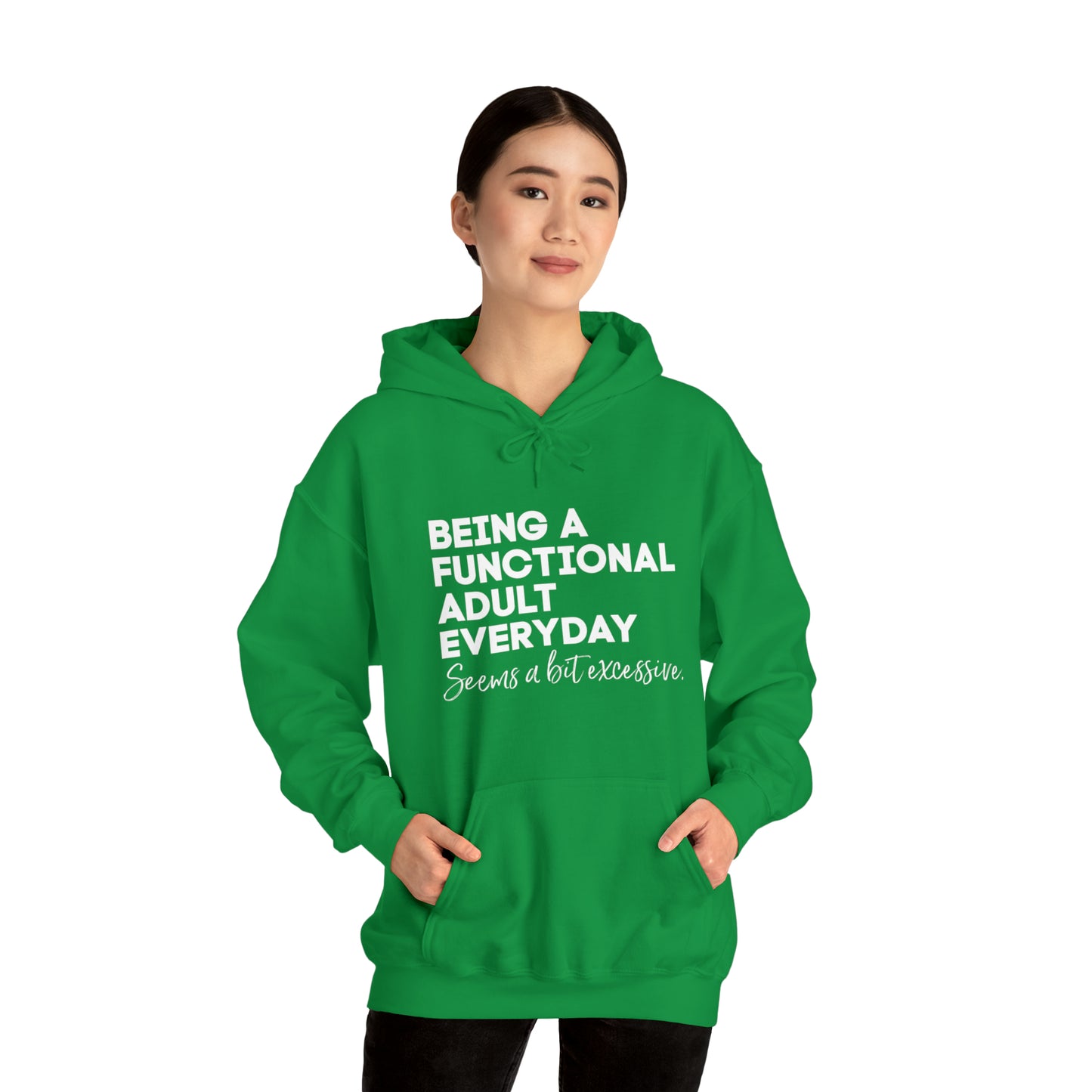 Being a functional adult sweater funny sweashirt birthday gift Christmas gifts Sweatshirt Gift for him Gift