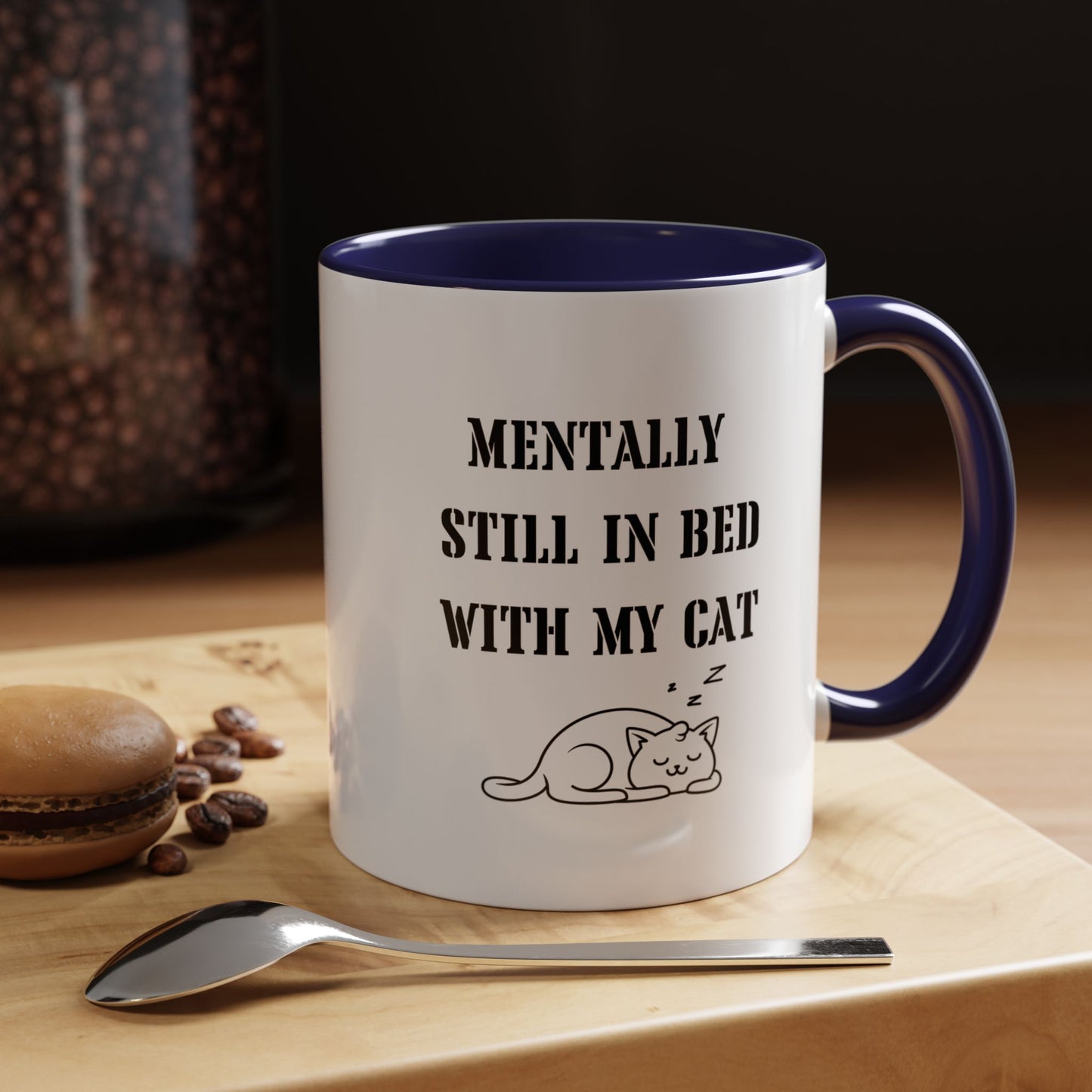 Sleeping Cat Coffee Mug Still In Bed with My Cat funny Lover Cat Mug Funny Coffee Cup Cat Lady Gift Cat Lover Gift Cat Mom christmas Gift