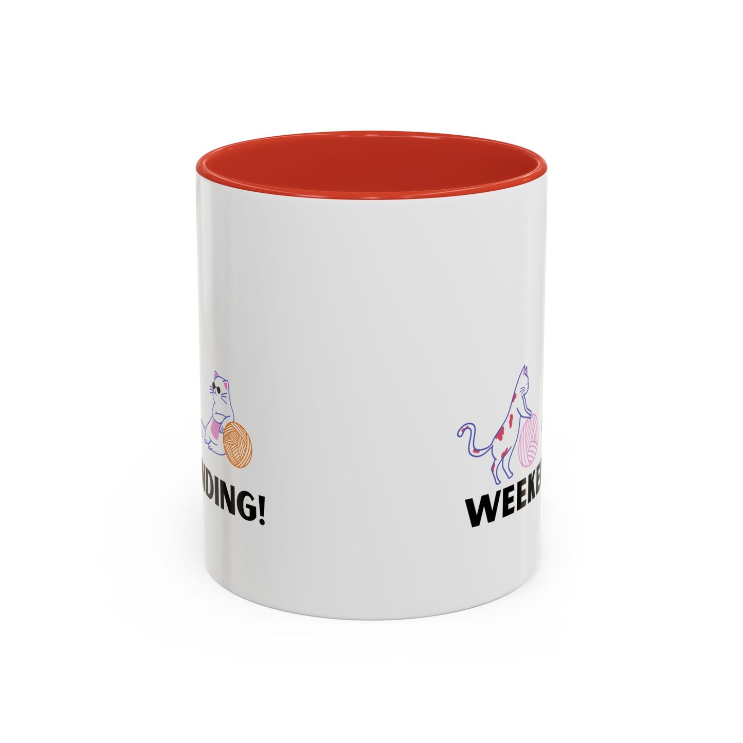 Crochet weekending mug coffee lover weekending vibes mug Coffee Mug swift Funny Coffee Cup Cat Lady Gift Cat Lover Gift Cat Mom christmas