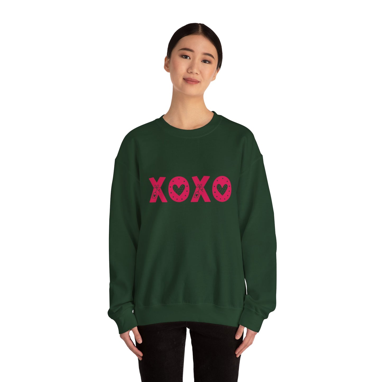 Xoxo valentines Day sweatshirt valentines Day shirt love sweater best friend gift Unisex gift funny Valentine's Day gift for him