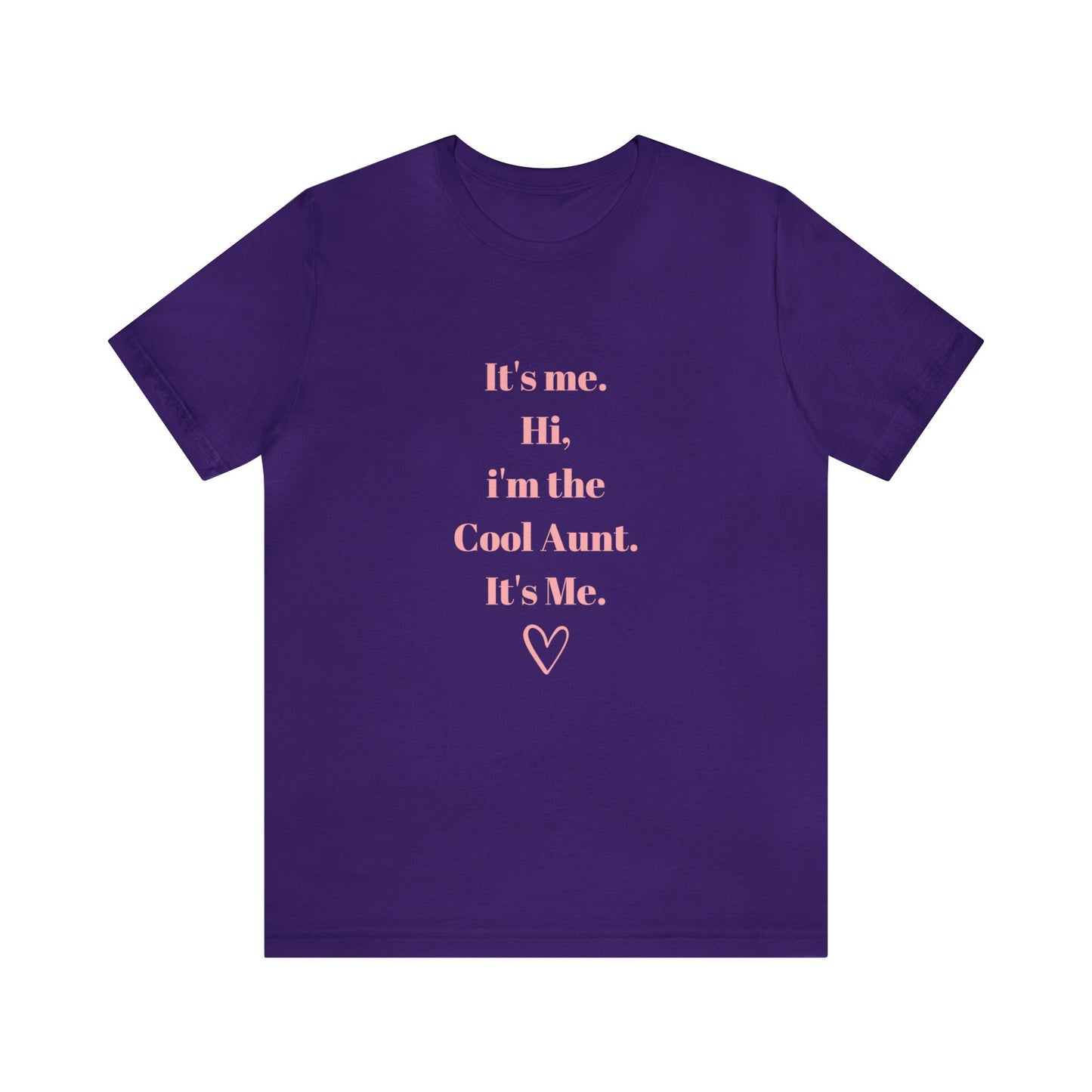 It's me hi I'm the cool aunt shirt cool auntie Tee gift for sister Shirt pregnancy reveal shirt Feeling Good Retro T-Shirt Shirt best friend