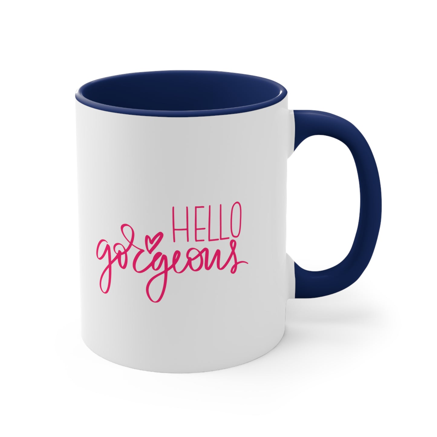 Hello Gorgeous Birthday Month mug September birthday month gift coffee mug gift for best friend gift for her tea gift for her gift for him