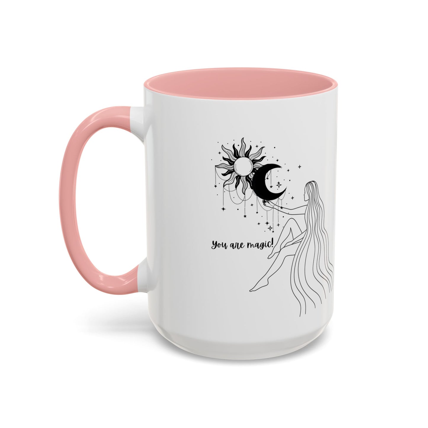 You are Magic mug coffee mug Spiritual gift moon mug witchy mug Goddess gift supervisor mug office bestie gift Boss Christmas gift for her