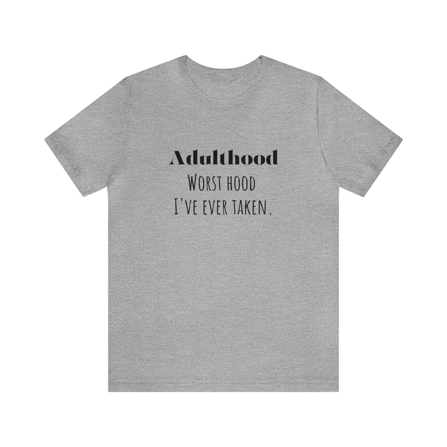 Adulthood shirt funny adulting shirt funny gift for her gift for him  shirt Unisex Tee Retro  T-Shirt best friend vacation shirt beach