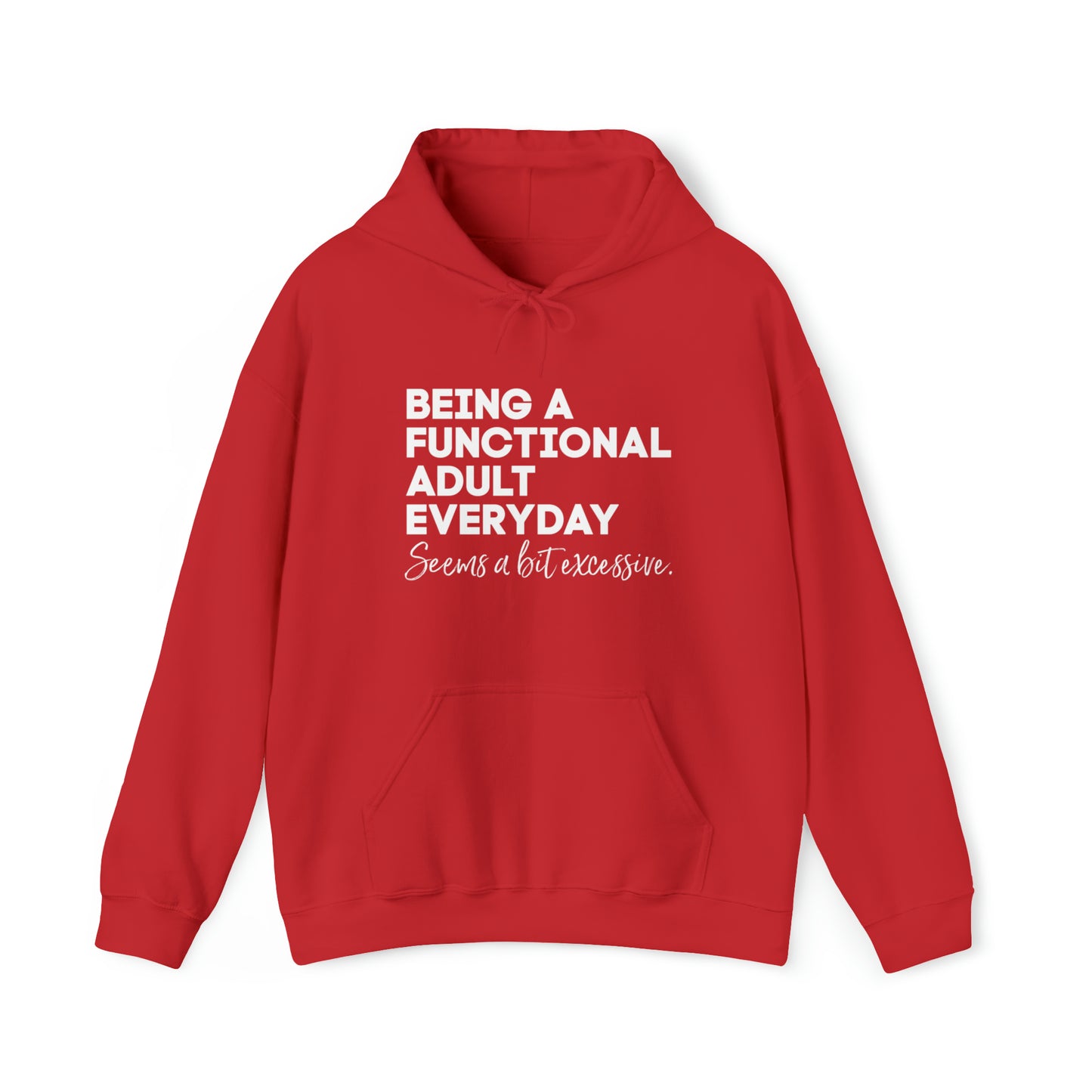 Being a functional adult sweater funny sweashirt birthday gift Christmas gifts Sweatshirt Gift for him Gift