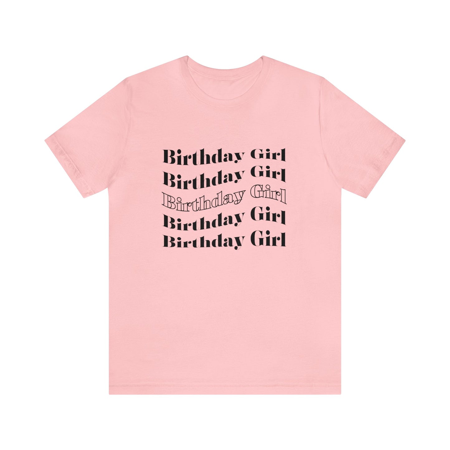 Birthday girl shirt gift for her best friend gift wavy shirt birthday party attire month funny T-shirt birthday gift Christmas gift for him