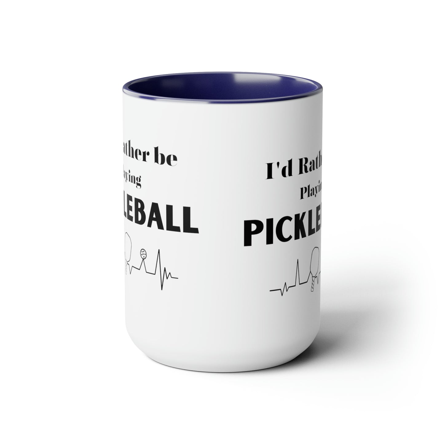 I'd rather be playing pickleball mug pickleball lover Daddy mug gift for her gift for him Coffee Mug pregnancy reveal gift wife Coffee tea