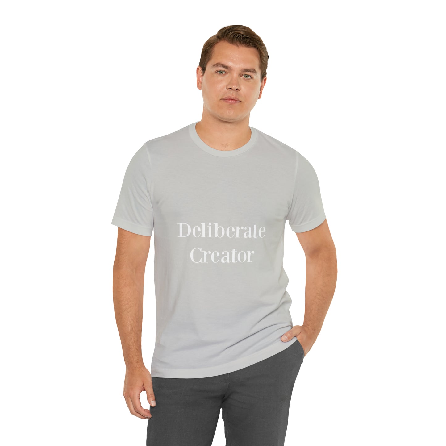 Deliberate creator tee,  Unisex Jersey Short Sleeve Tee