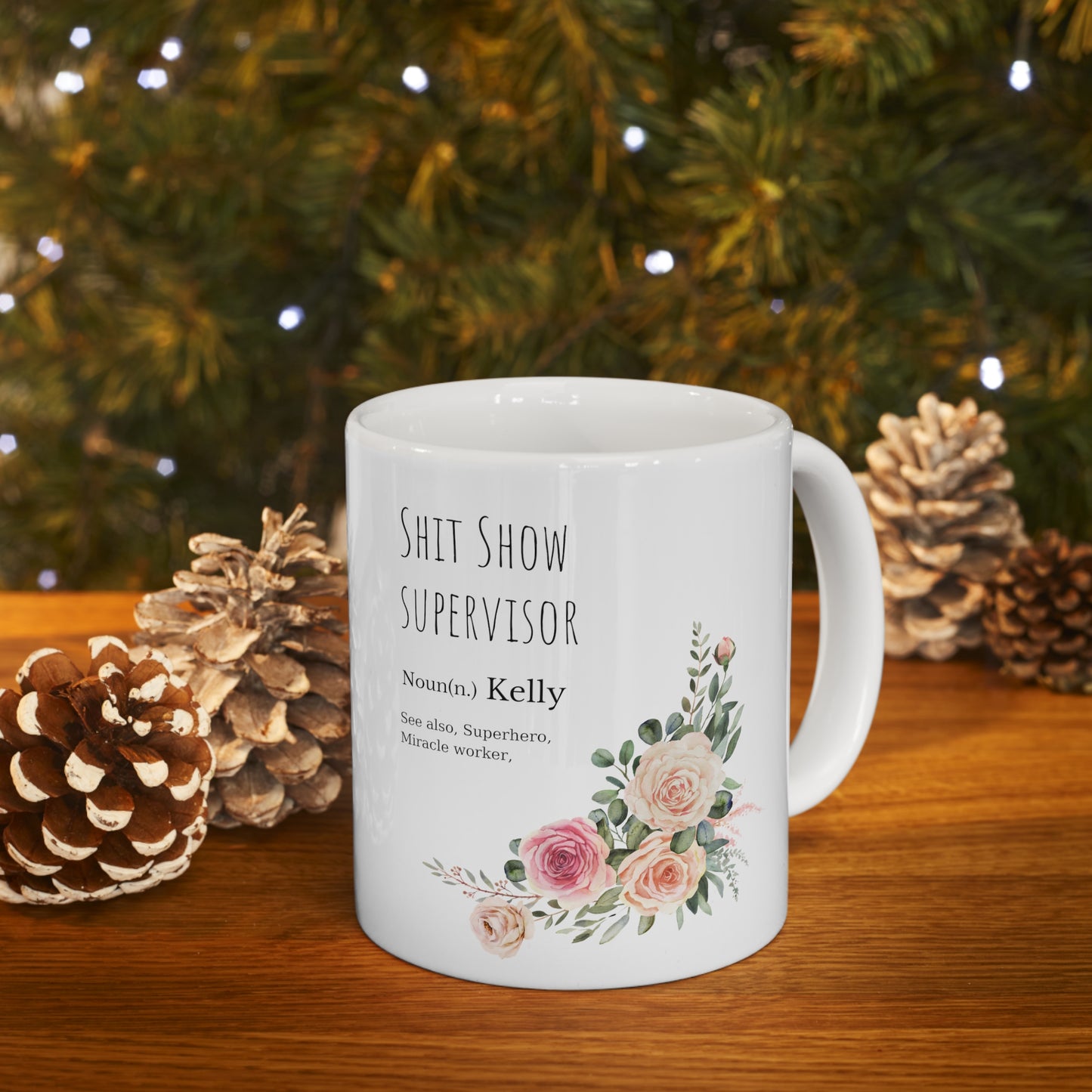 Shit show Supervisor Mug chaos coordinator Supervisor Gift Shit Show Supervisor Coffee Cup gift for her gift for him Mug 11oz Christmasgift