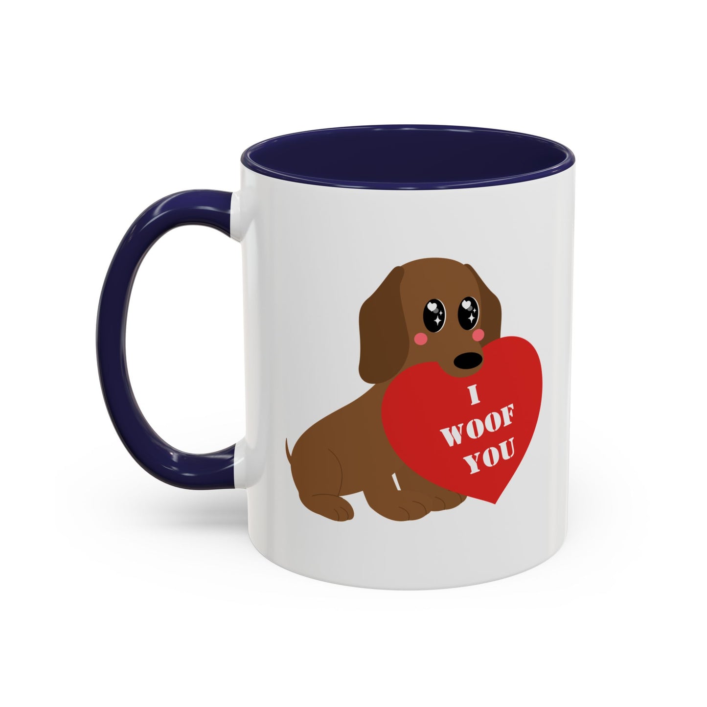 Dog lover mug I woof you mug Valentines day mug i love you Galantines day Bestie gift for her gift tea Mug Coffee Gift for Mom vday gift