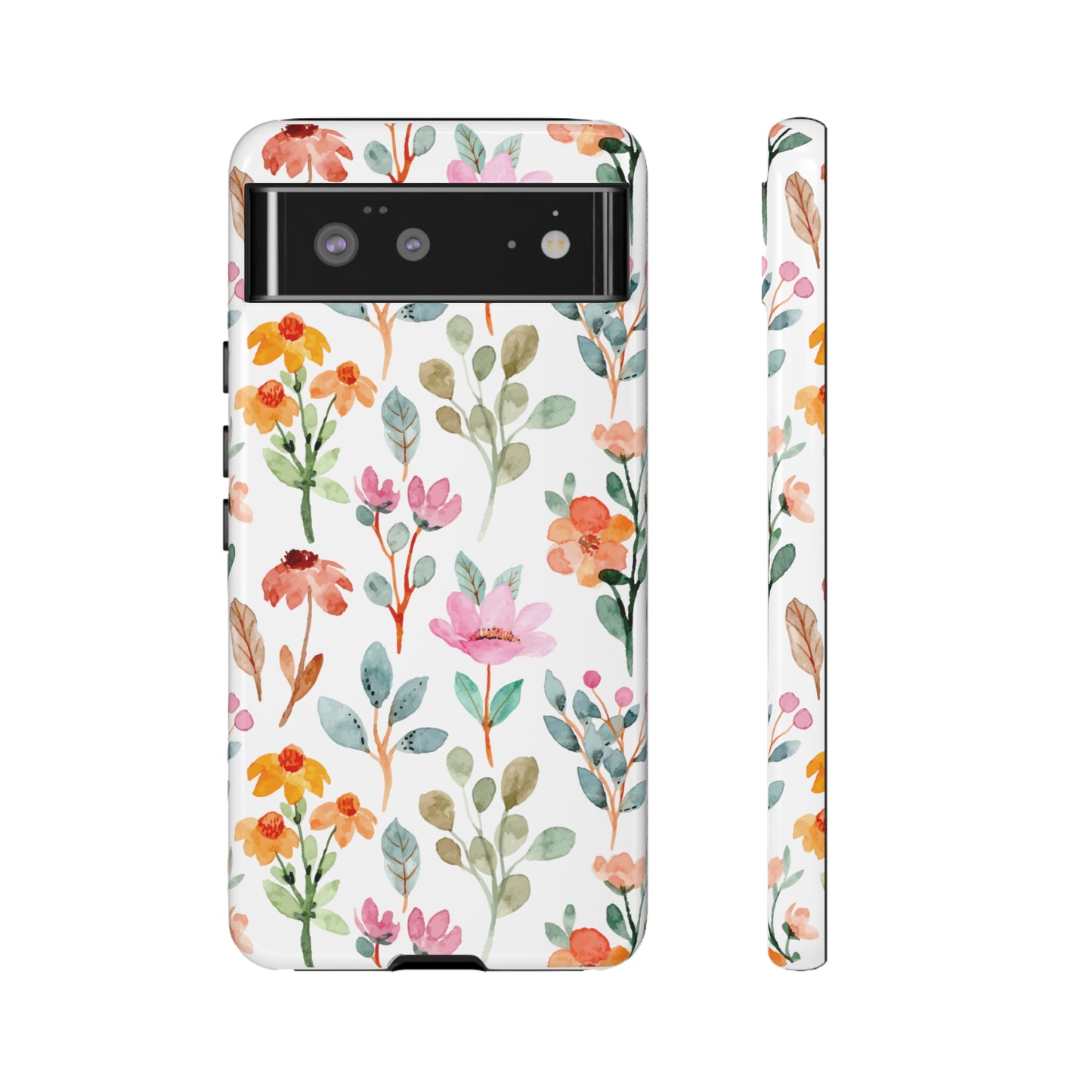 Floral phone case mother's day gift best friend gift for her gift for him flower cell phone cases Tough Cases