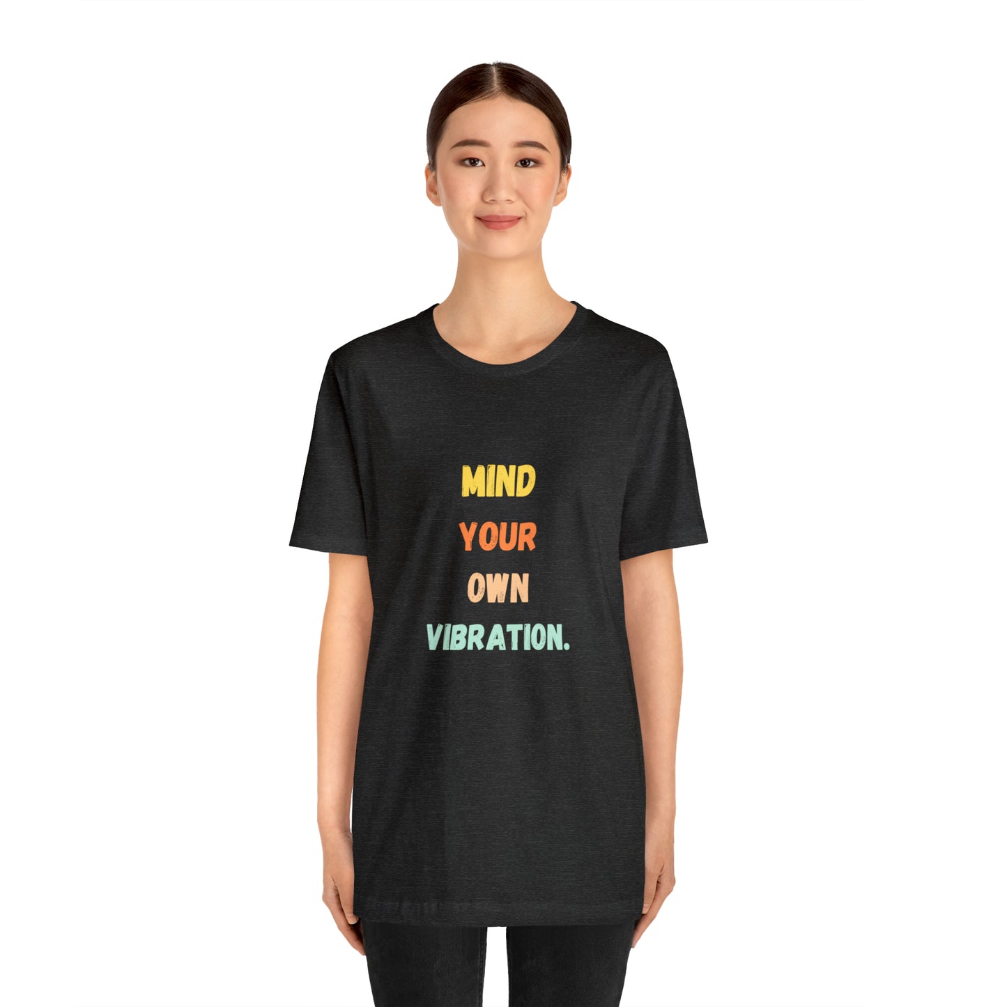 Spiritual shirt Mind your own vibration t-shirt Zen gift for her gift for him yogawear meditation gifts best friend Christmas gift