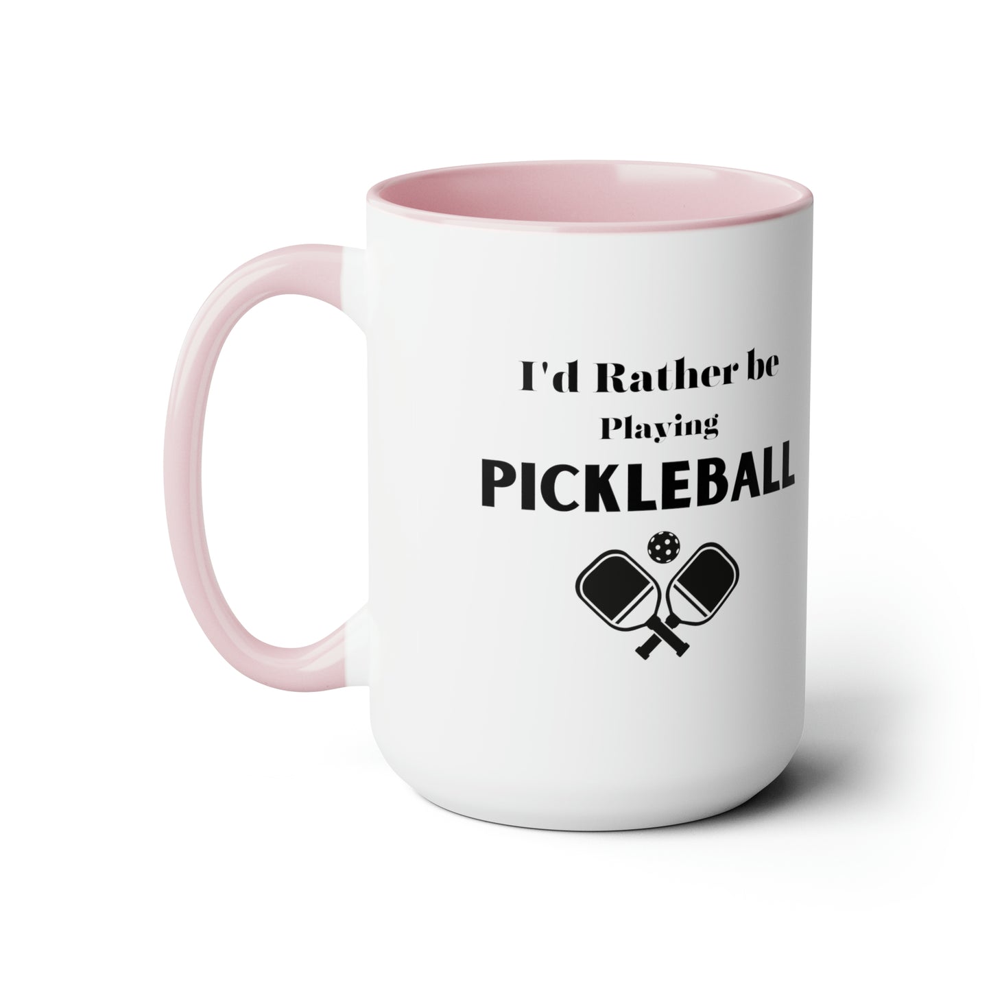 I'd rather be playing pickleball mug pickleball lover Daddy mug gift for her gift for him Coffee Mug pregnancy reveal gift wife Coffee tea