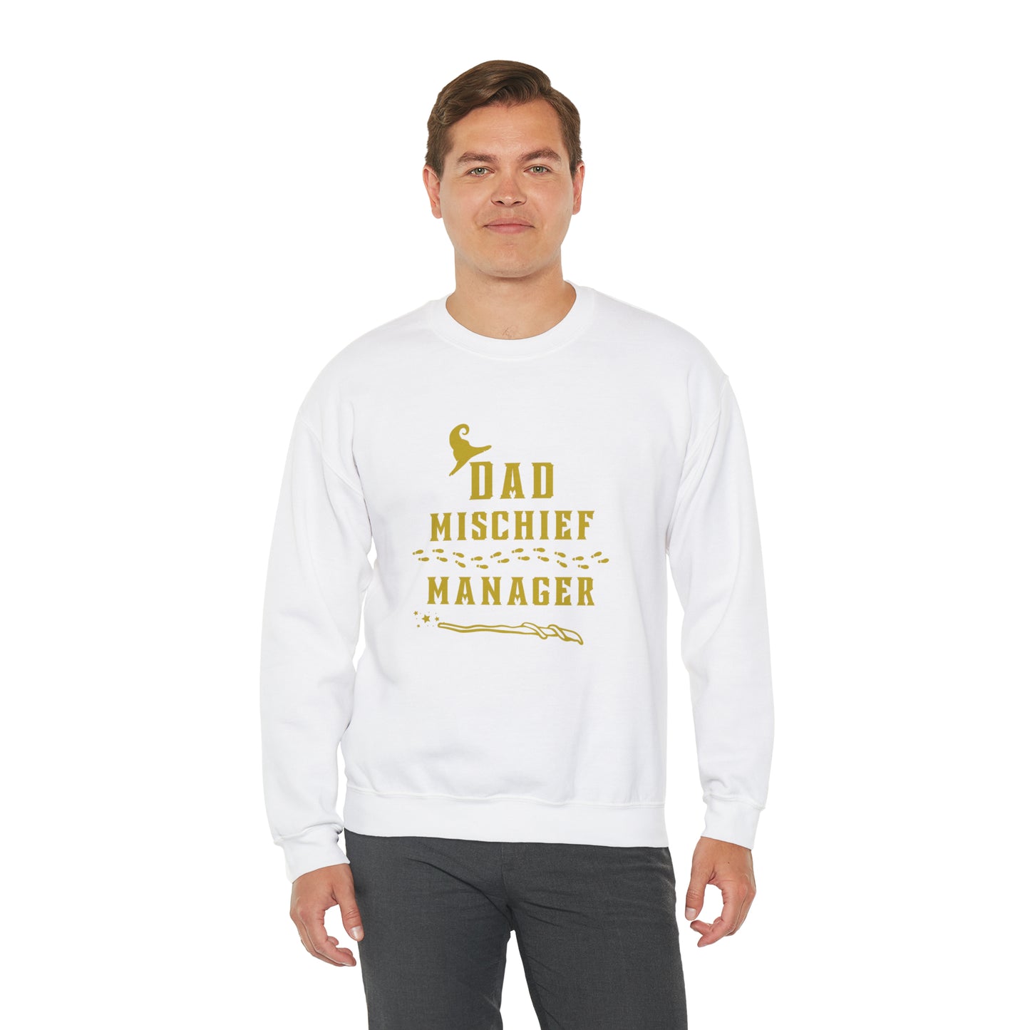 Dad Mischief Manager Hogwarts Alumni sweatshirt Universal Studios Shirts wizard House School Merry Christmas gift for her gift for him