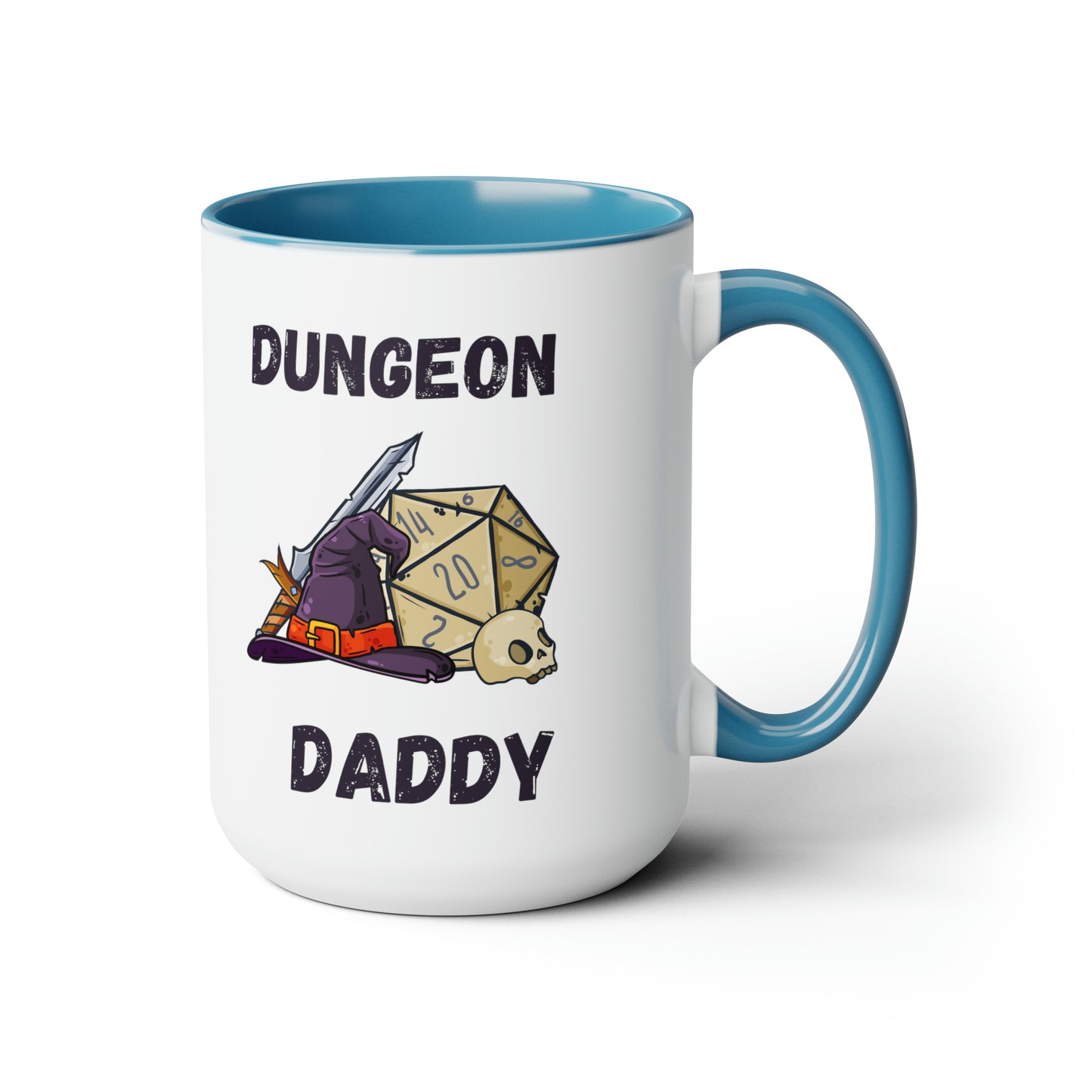 Dungeon Daddy mug love you dad sister gift Coffee Mug pregnancy reveal gift heart mug gift for her Mug wife Coffee tea 15oz