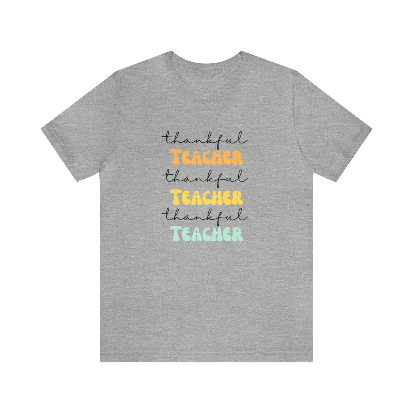 Thankful teacher shirt tiny humans teacher appreciation gift Thanksgiving shirt gift for her gift for him Unisex Tee Christmas gift