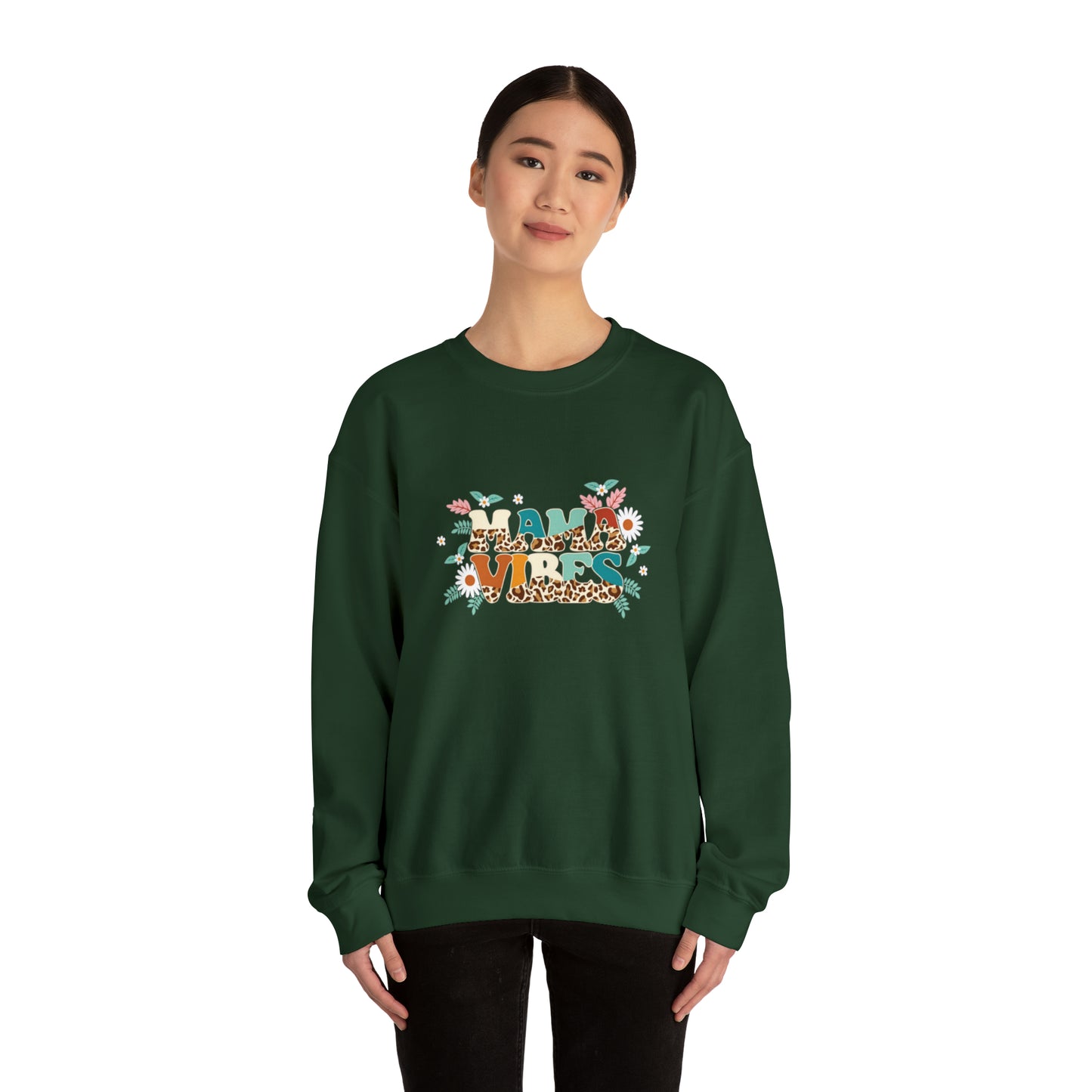 Mama vibes sweater, Mother Mom sweatshirt, Gift for mom, Christmas gift for her, yoga wear for her,for him, Birthday gift for her,Galantin