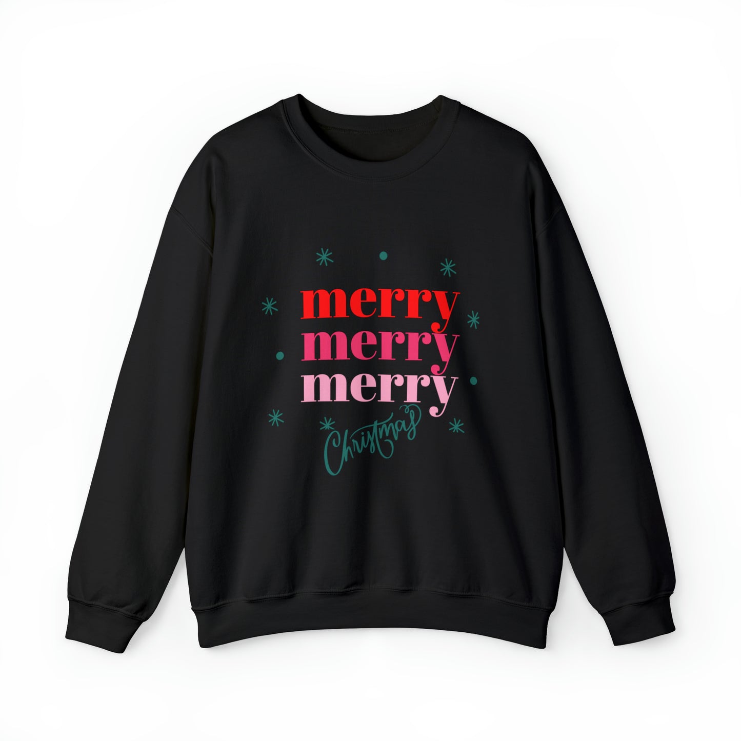 Festive AF sweater Pink Merry Bright Christmas Sweatshirt for Women Christmas Shirt Sweater Holiday Christmas gift for her gift for him