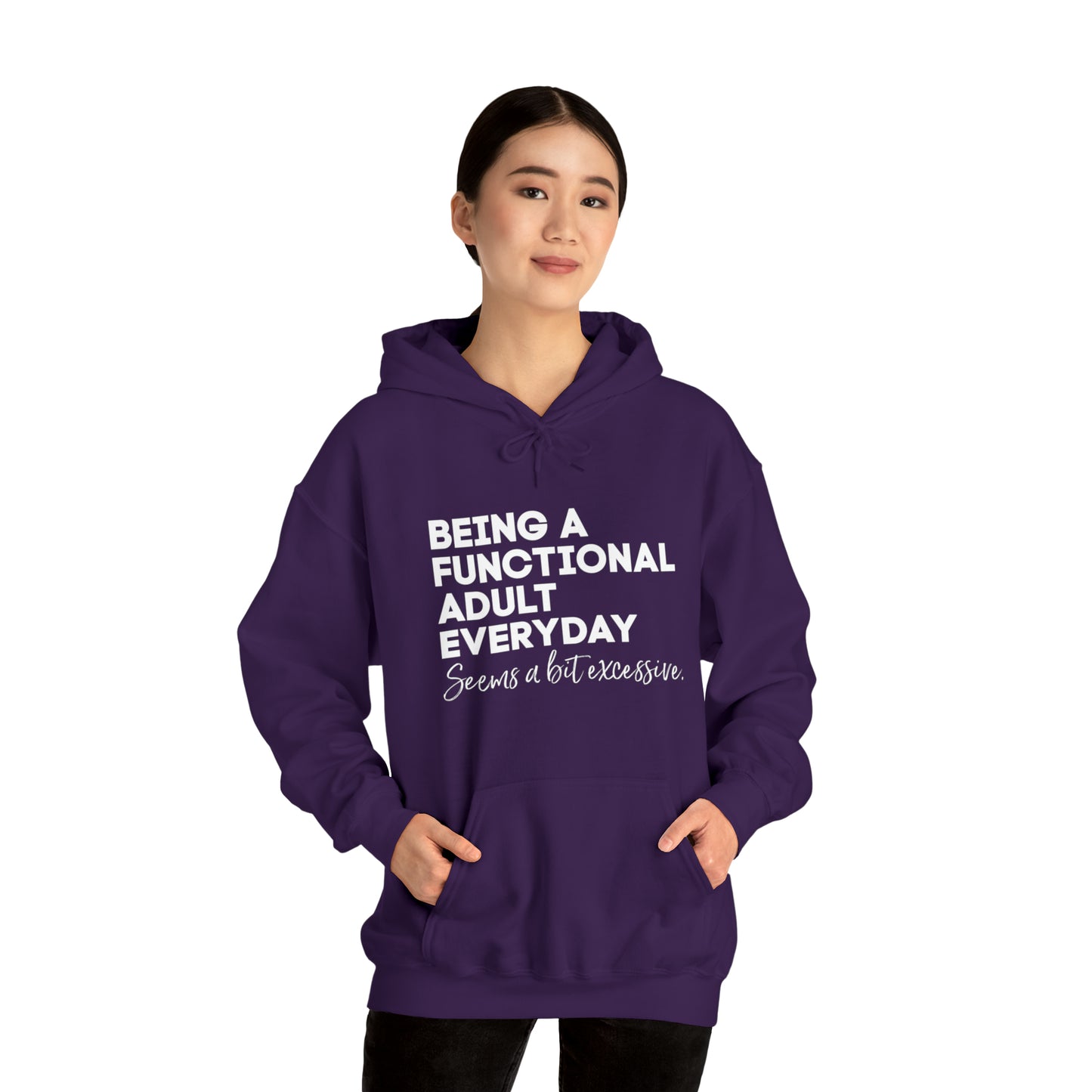 Being a functional adult sweater funny sweashirt birthday gift Christmas gifts Sweatshirt Gift for him Gift