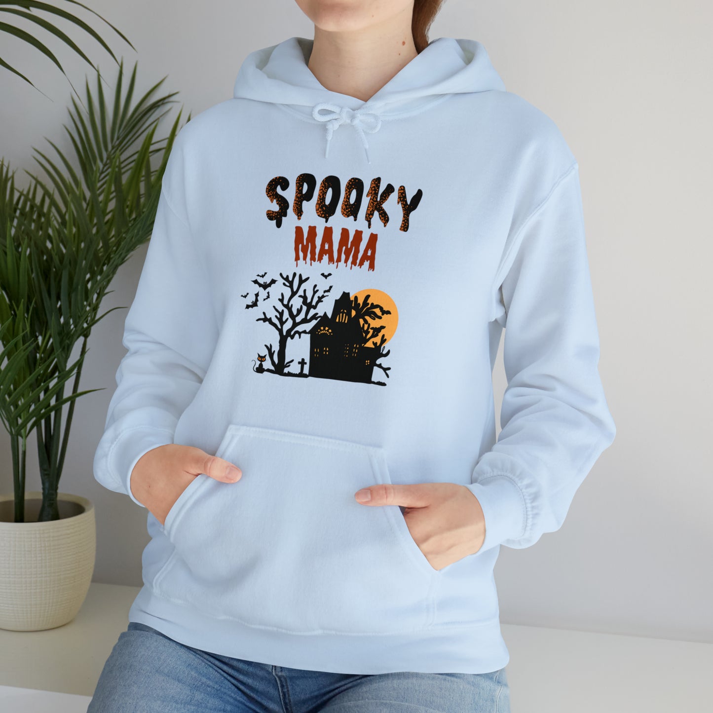Spooky Mama Halloween Sweatshirt, spooky Ghostface Shirt, Funny Halloween Horror Shirt, Halloween Women's Sweatshirt, Halloween Tee, unisex