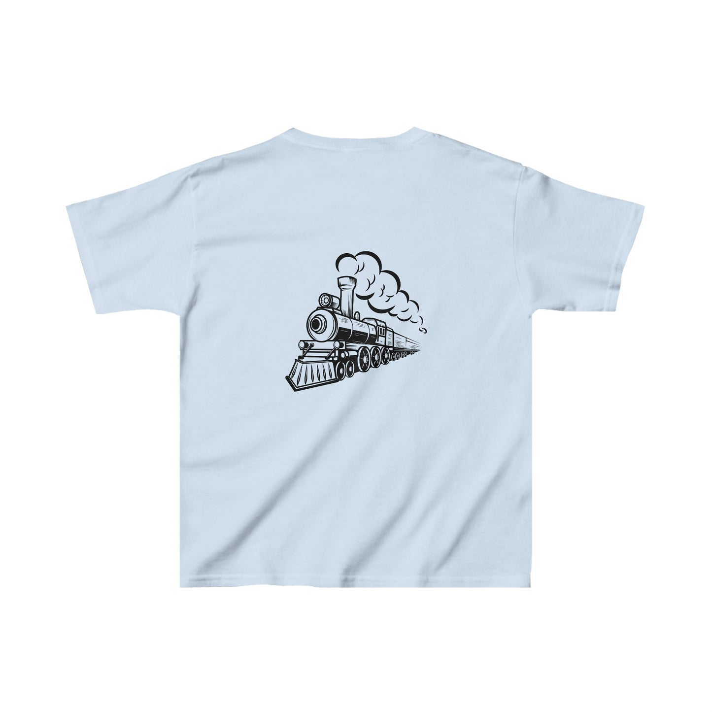 All aboard the train shirt Birthday boy shirts birthday girl shirt Kids Heavy Cotton™ Tee