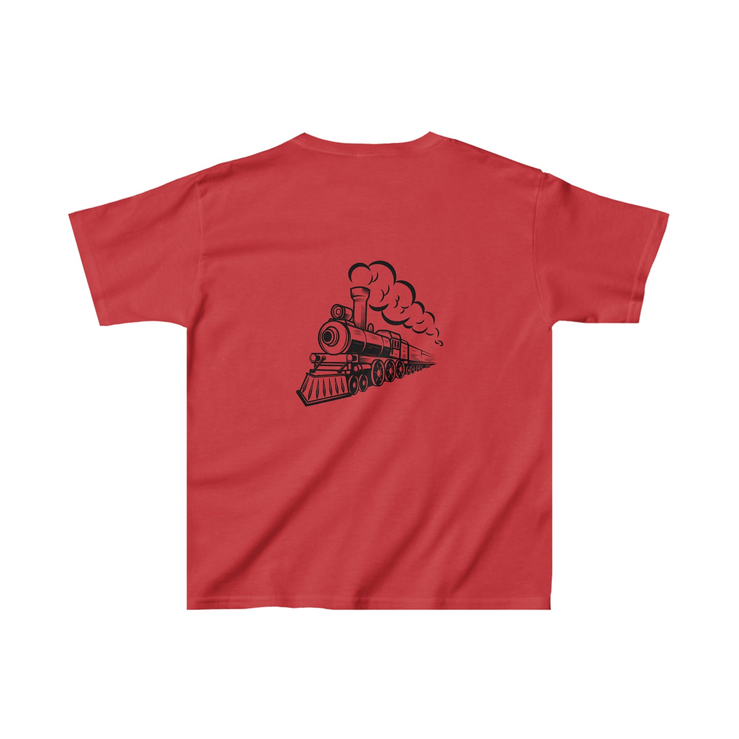 All aboard the train shirt Birthday boy shirts birthday girl shirt Kids Heavy Cotton™ Tee