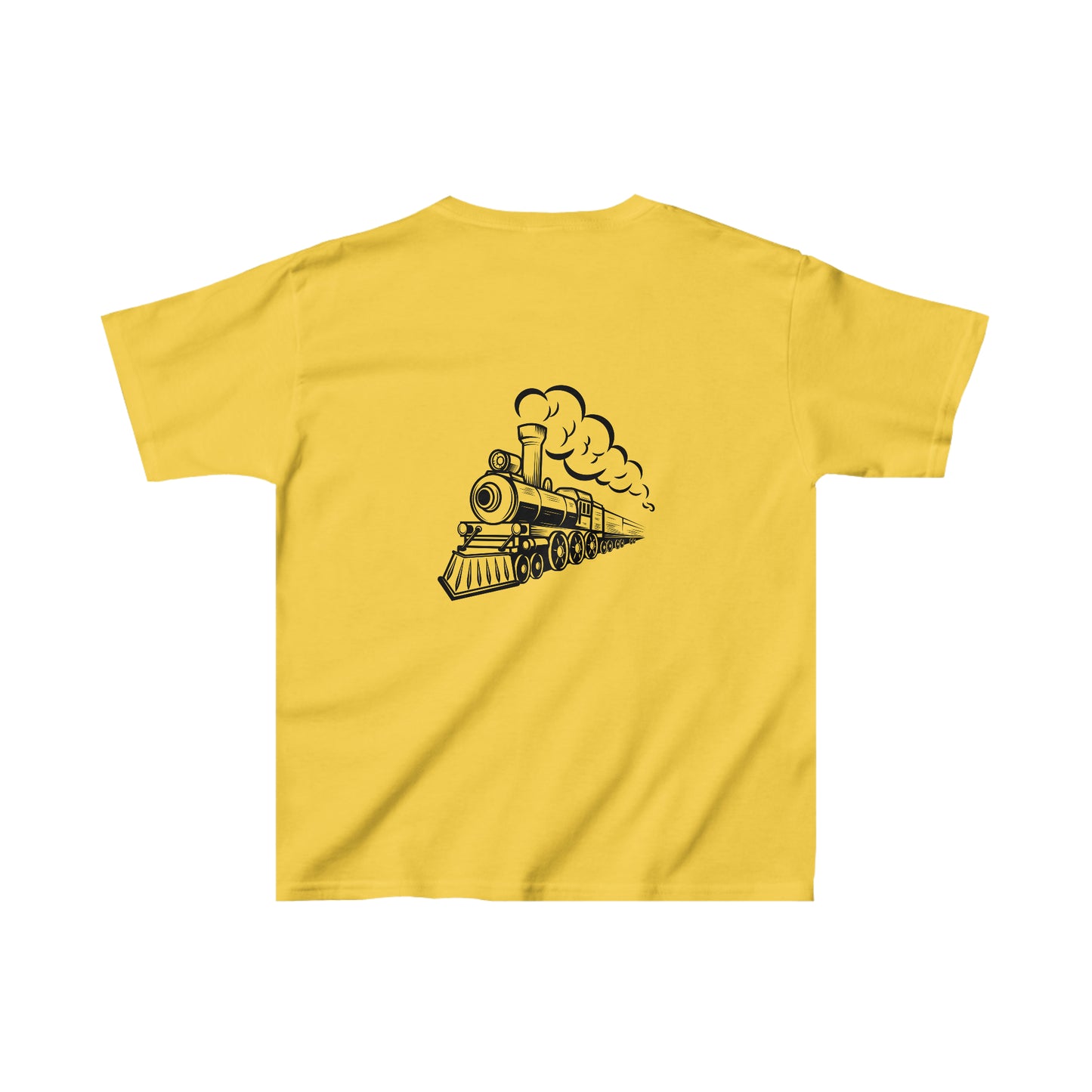 All aboard the train shirt Birthday boy shirts birthday girl shirt Kids Heavy Cotton™ Tee