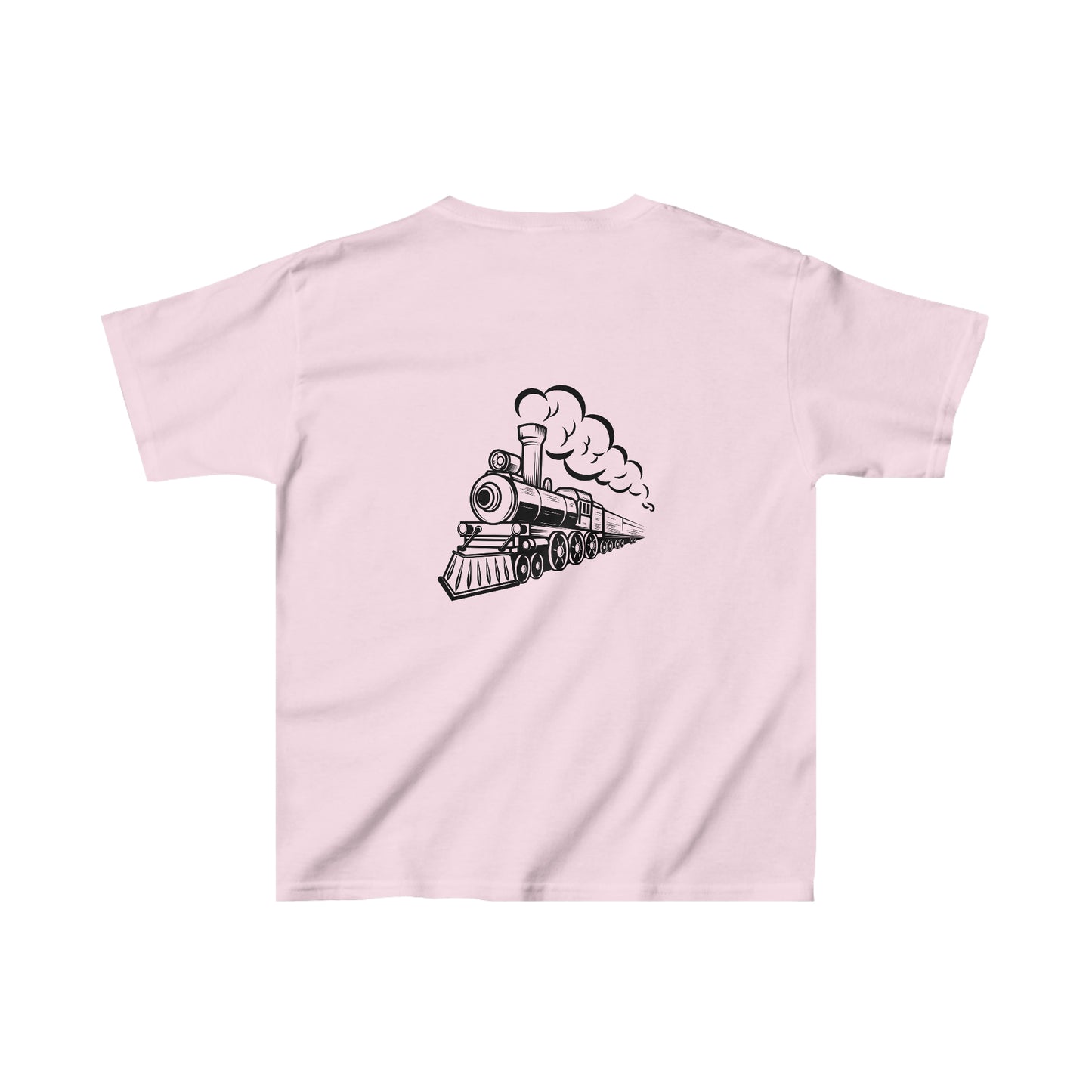 All aboard the train shirt Birthday boy shirts birthday girl shirt Kids Heavy Cotton™ Tee