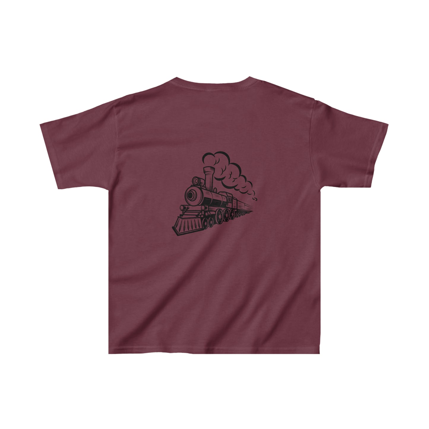 All aboard the train shirt Birthday boy shirts birthday girl shirt Kids Heavy Cotton™ Tee