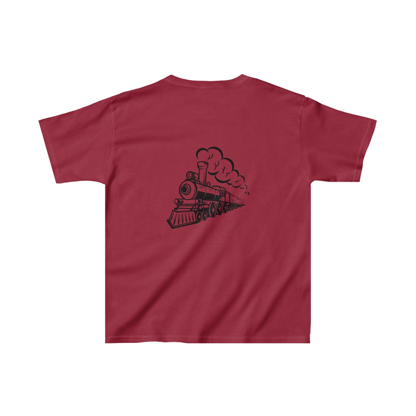 All aboard the train shirt Birthday boy shirts birthday girl shirt Kids Heavy Cotton™ Tee