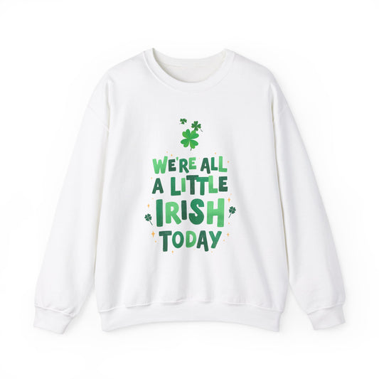 Funny St. Patrick's Day sweater funny St. Paddys sweatshirt Heart Love valentines shirt gift for her best friend gift galentine's day