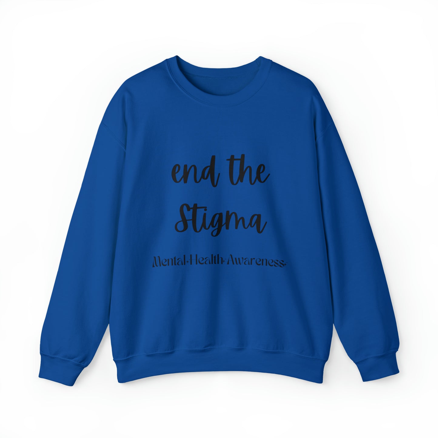 End the stigma sweater mental health awareness sweatshirt self care sweater anxiety sweatshirt psychologist tee Motivational shirt