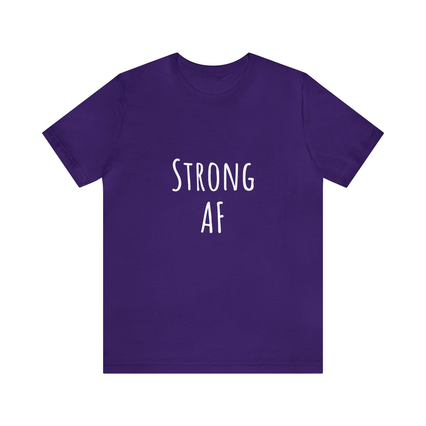 Strong AF shirt Motivational shirt Unisex Tee choose happy Retro Shirt Retro Feeling Good T-Shirt best friend vacation shirt beach