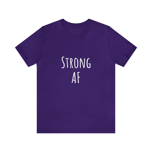 Strong AF shirt Motivational shirt Unisex Tee choose happy Retro Shirt Retro Feeling Good T-Shirt best friend vacation shirt beach