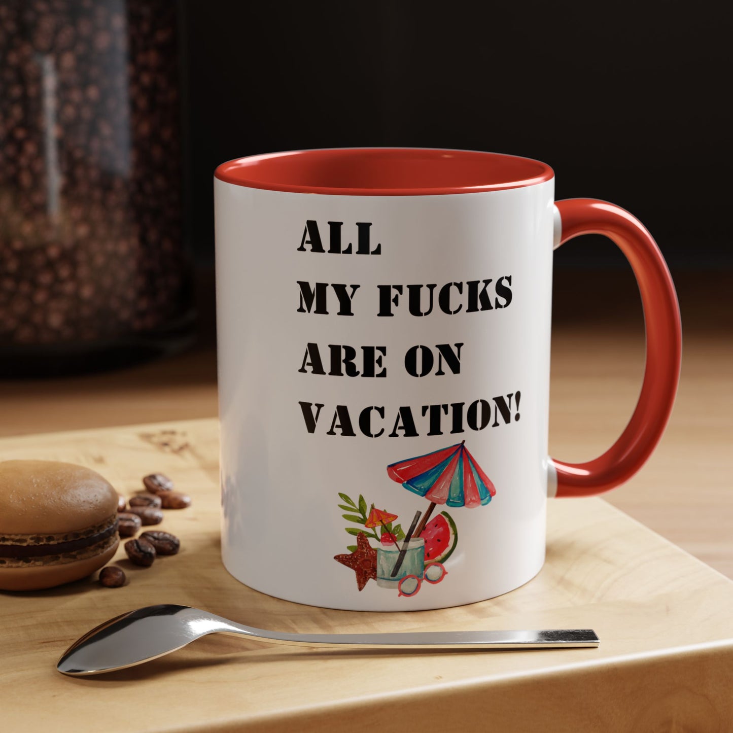 Morning affirmations mug funny work mug all of my fucks are on vacation mug delulu era mug Christmas gift for her gift for him bestie Mug