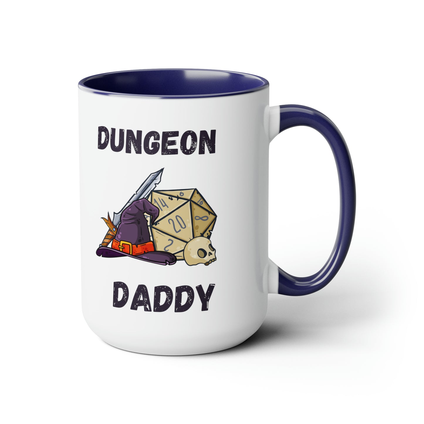 Dungeon Daddy mug love you dad sister gift Coffee Mug pregnancy reveal gift heart mug gift for her Mug wife Coffee tea 15oz