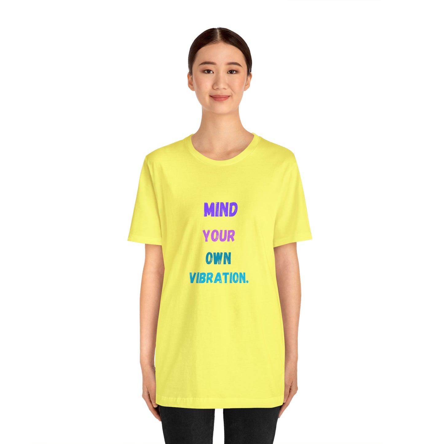 Spiritual shirt Mind your own vibration t-shirt Zen gift for her gift for him yogawear meditation gifts best friend Christmas gift