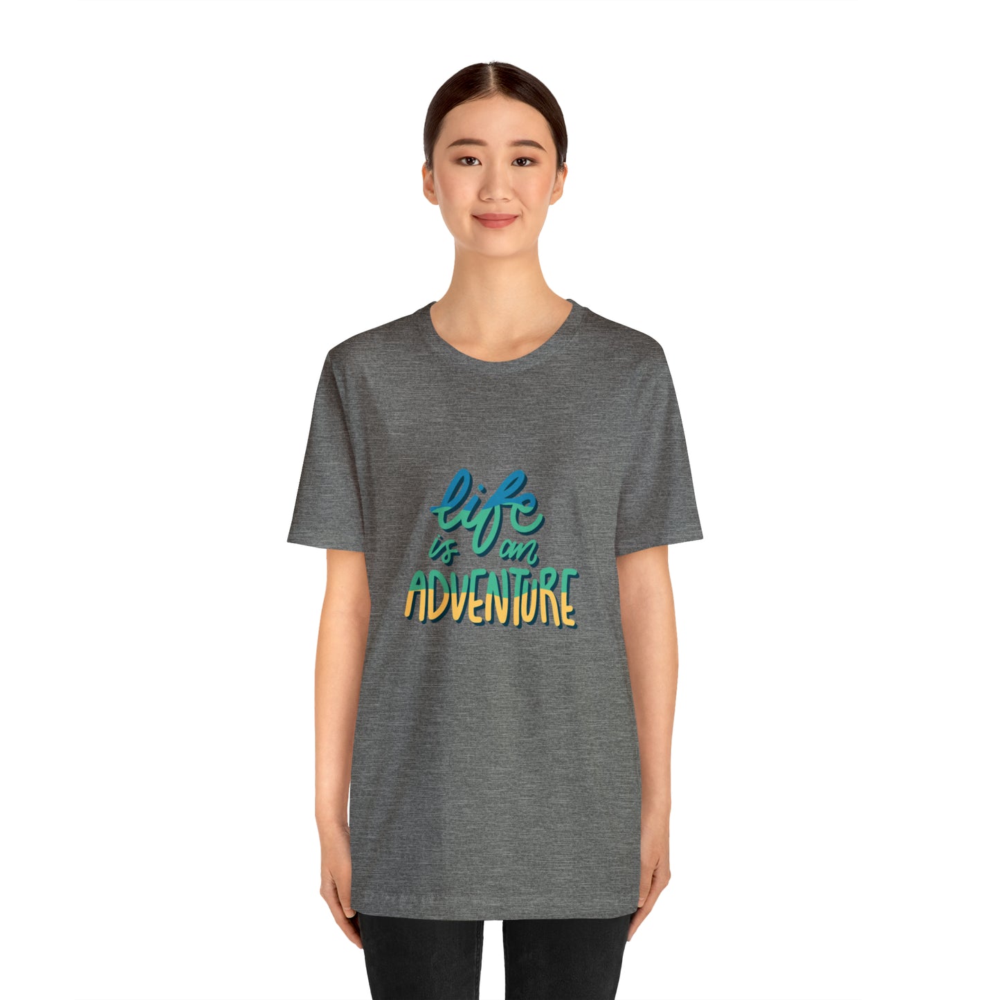 Life is a pure Adventure shirt, Good vibes only shirt, Adventurer shirt, Unisex gift, gift for her, gift for him, vacation shirt,best friend